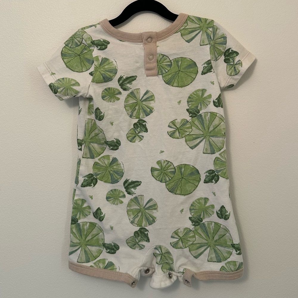 Burt’s Bees Froggers Paradise Romper - Picture 2 of 2